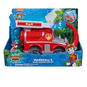 Nickelodeon PAW Patrol Jungle Pups Marshall's Elephant Vehicle - Red and Blue